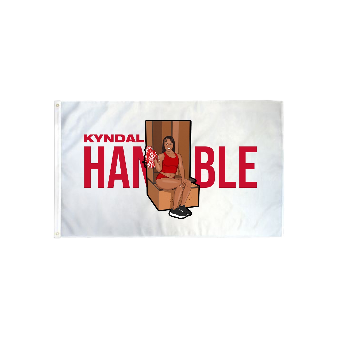 3x5 Flag — Player Name in Classic