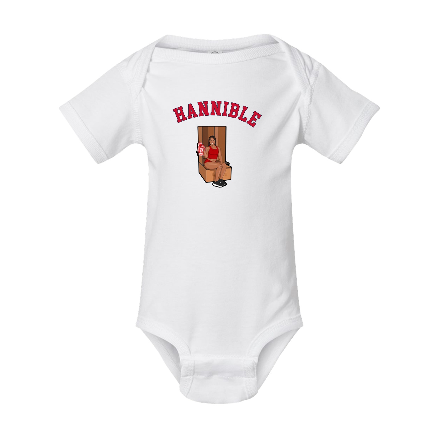 Baby Onesie — Shirsey Arch in White
