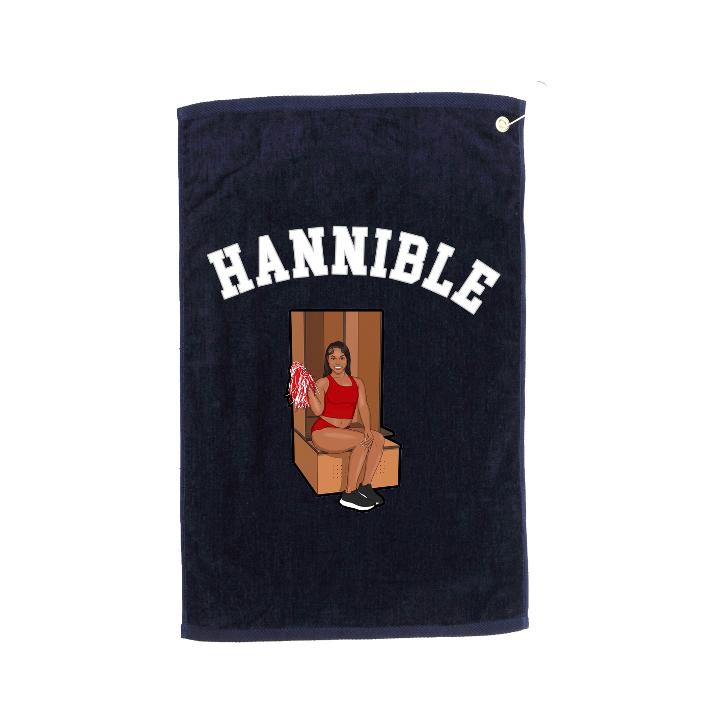 Golf Towel — Shirsey Arch in Navy