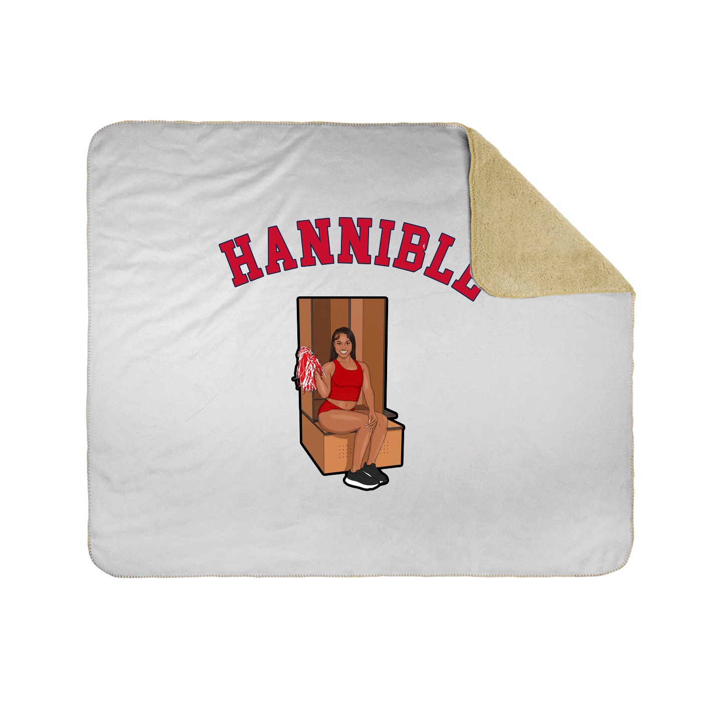 Throw Blanket — Shirsey Arch in White