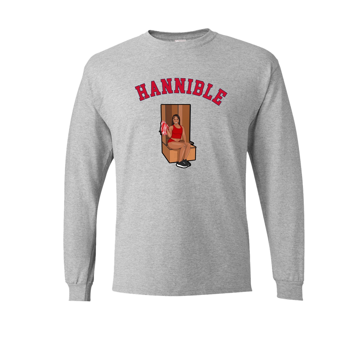 Long Sleeve Tee — Shirsey Arch in Grey