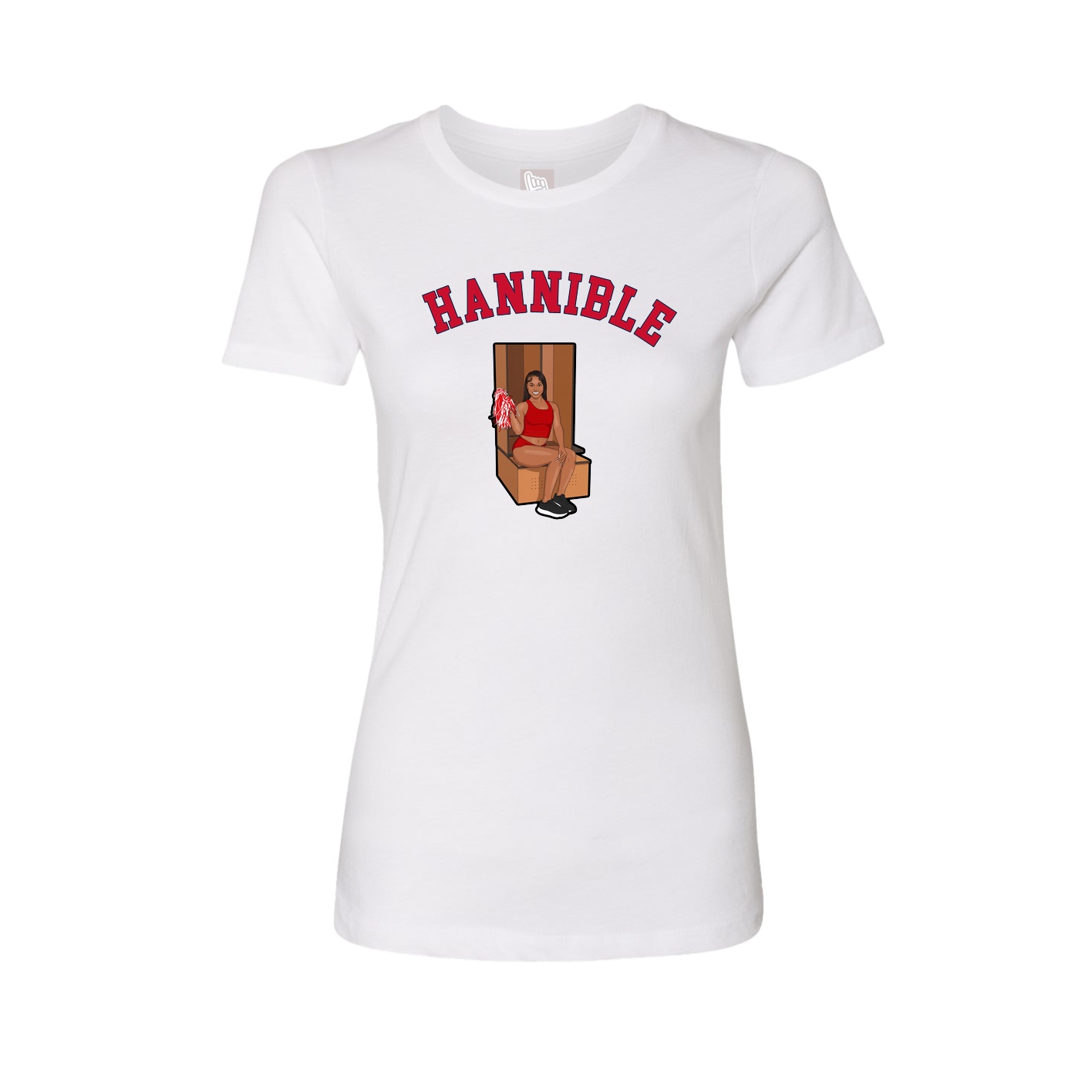 Womens Tee — Shirsey Arch in White