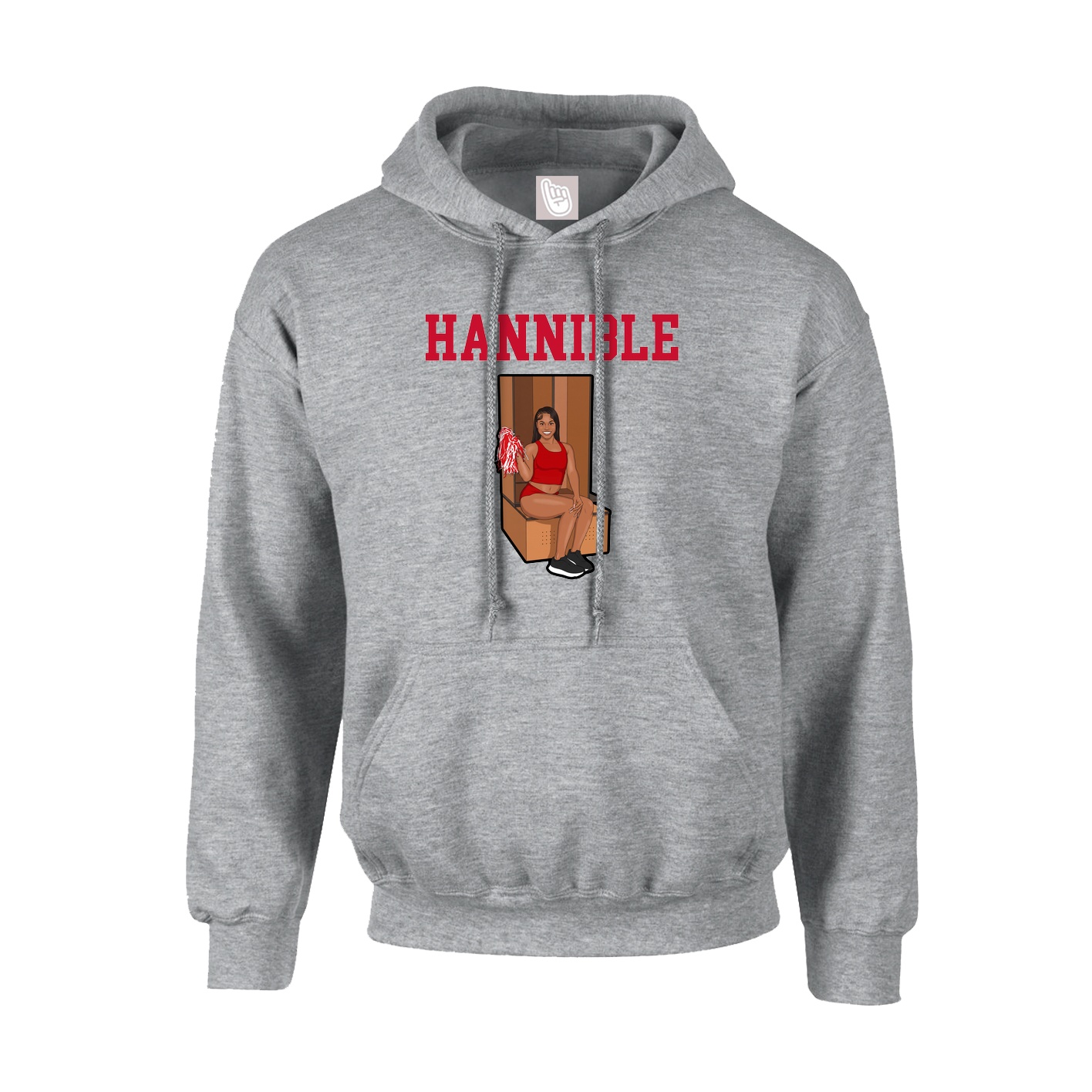 Hoodie — Shirsey in Grey