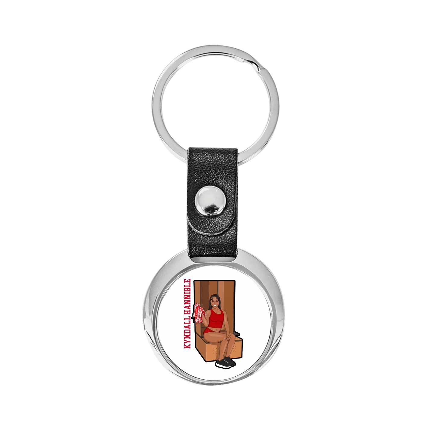 Key Chain — Name Vertical in Classic