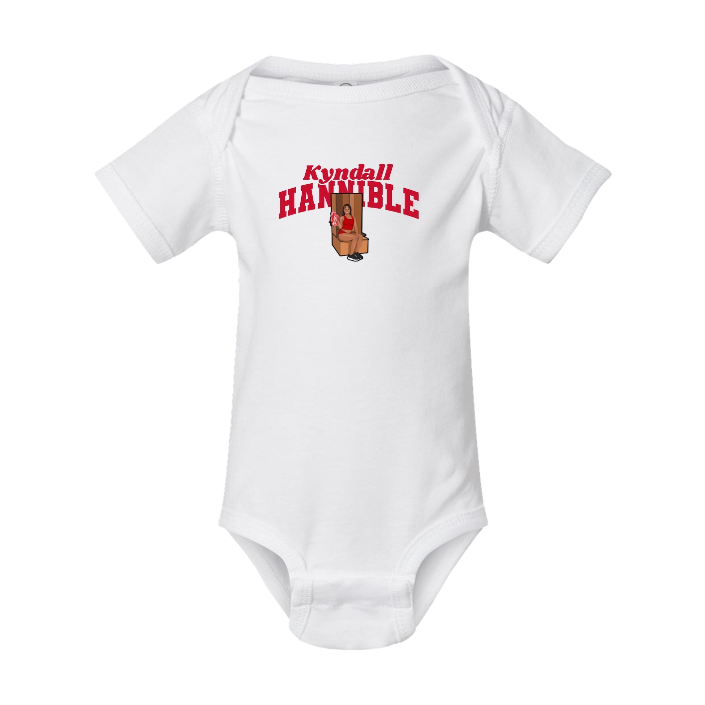 Baby Onesie — Signature Arch in White
