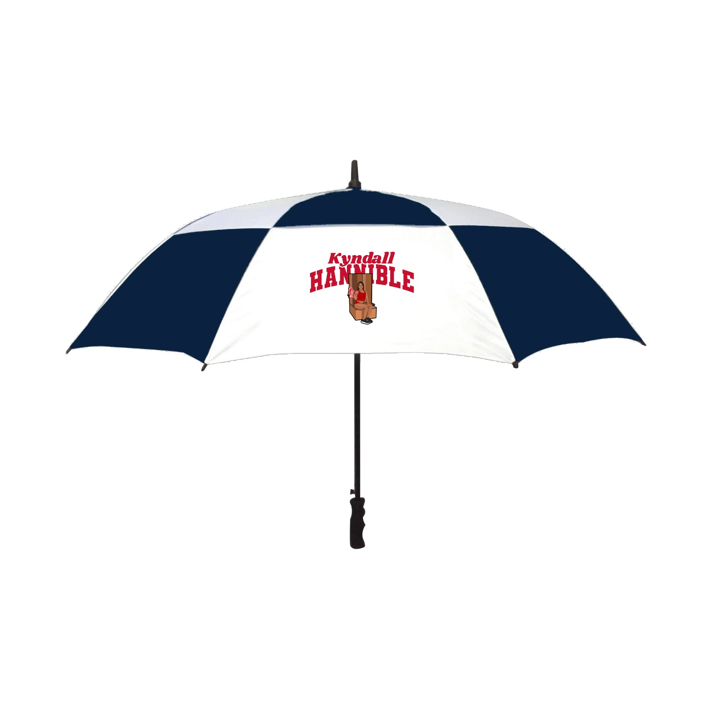 Golf Umbrella — Signature Arch in Navy
