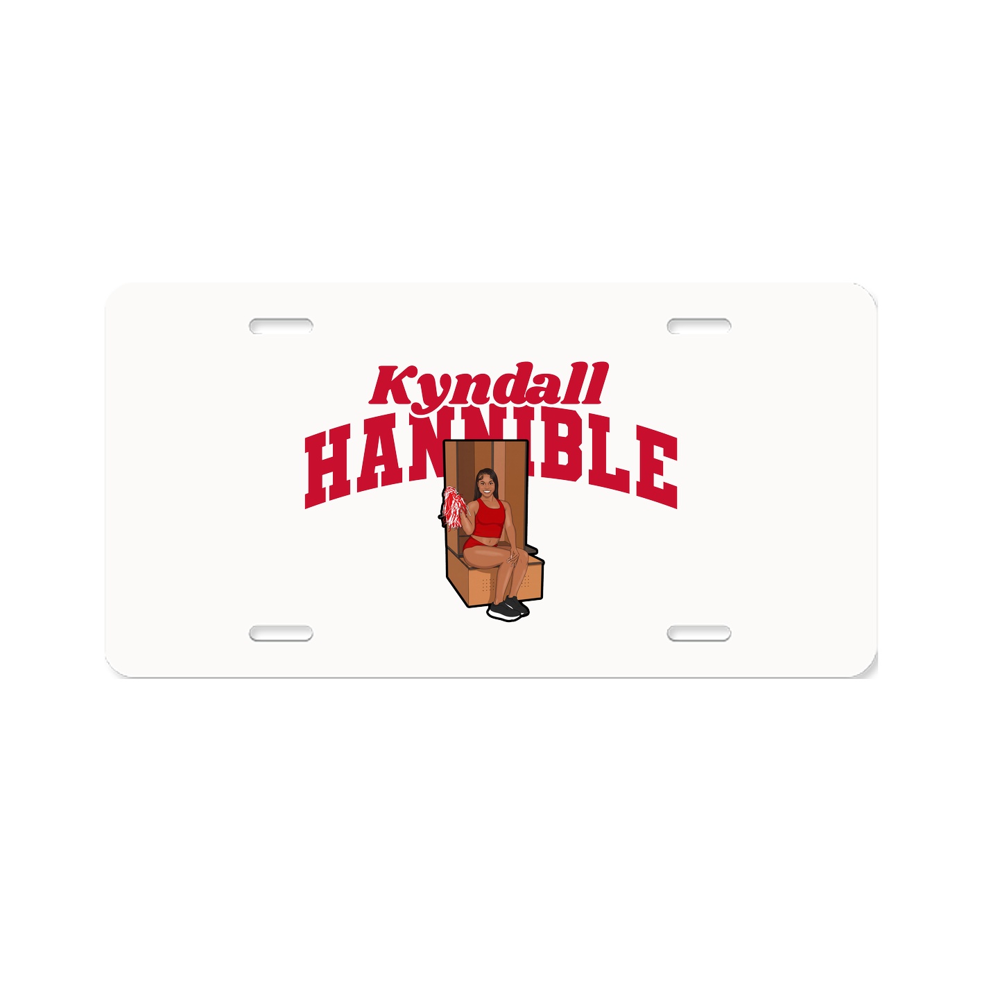 License Plate — Signature Arch in Classic