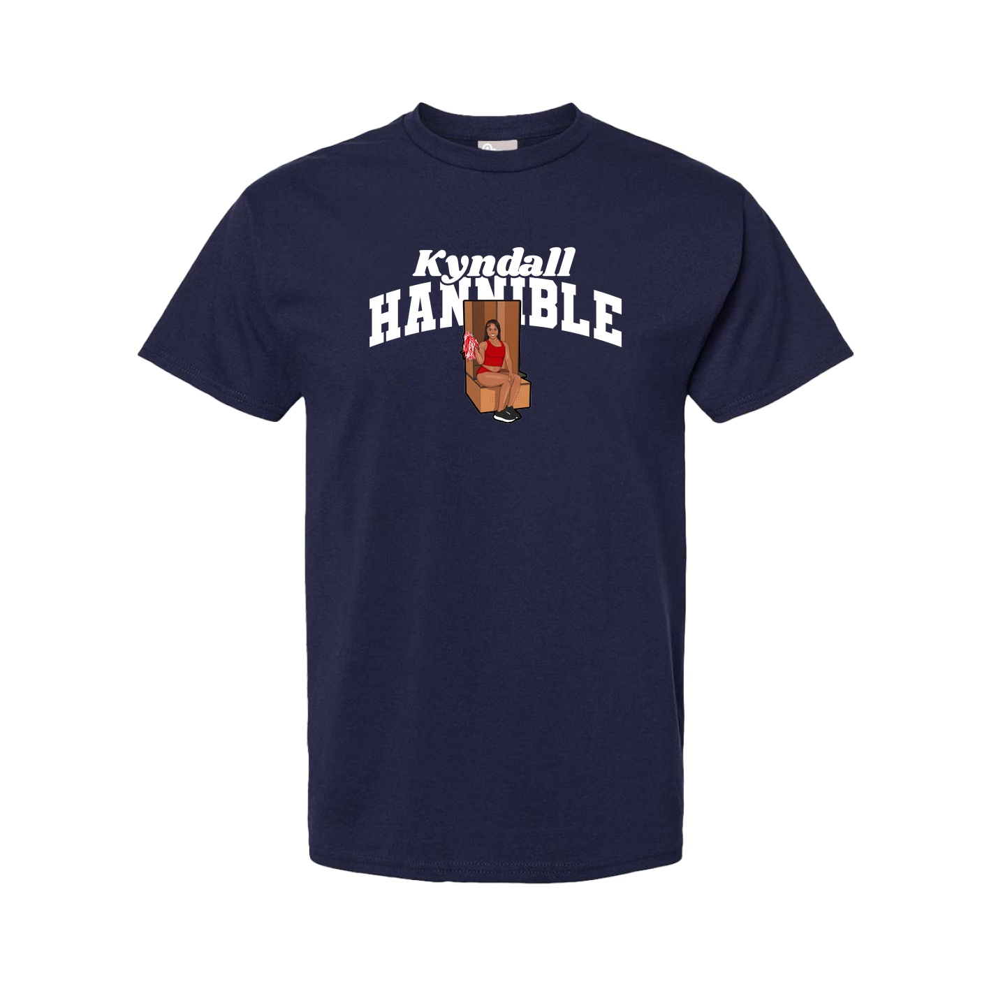 Tee — Signature Arch in Navy