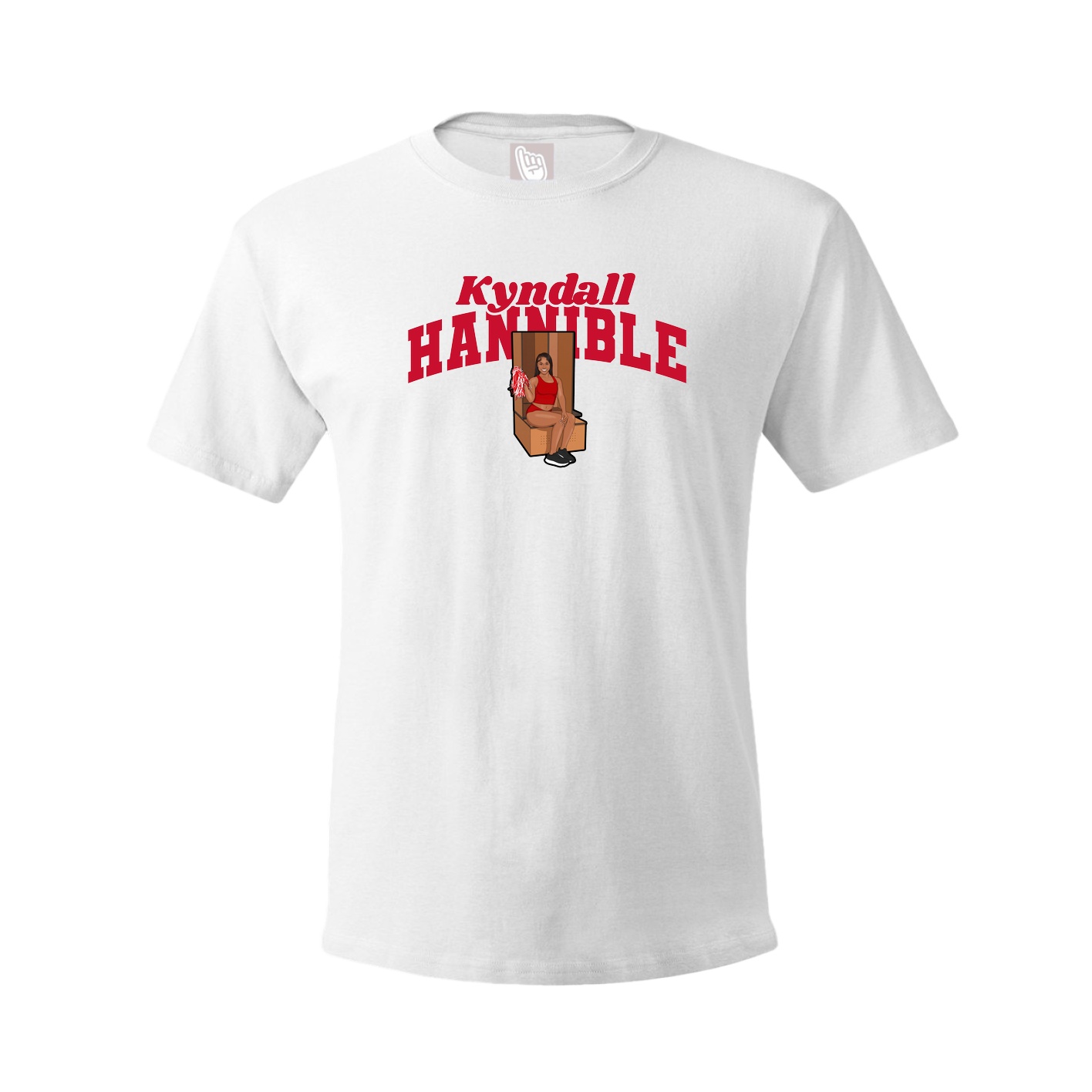 Youth Tee — Signature Arch in White