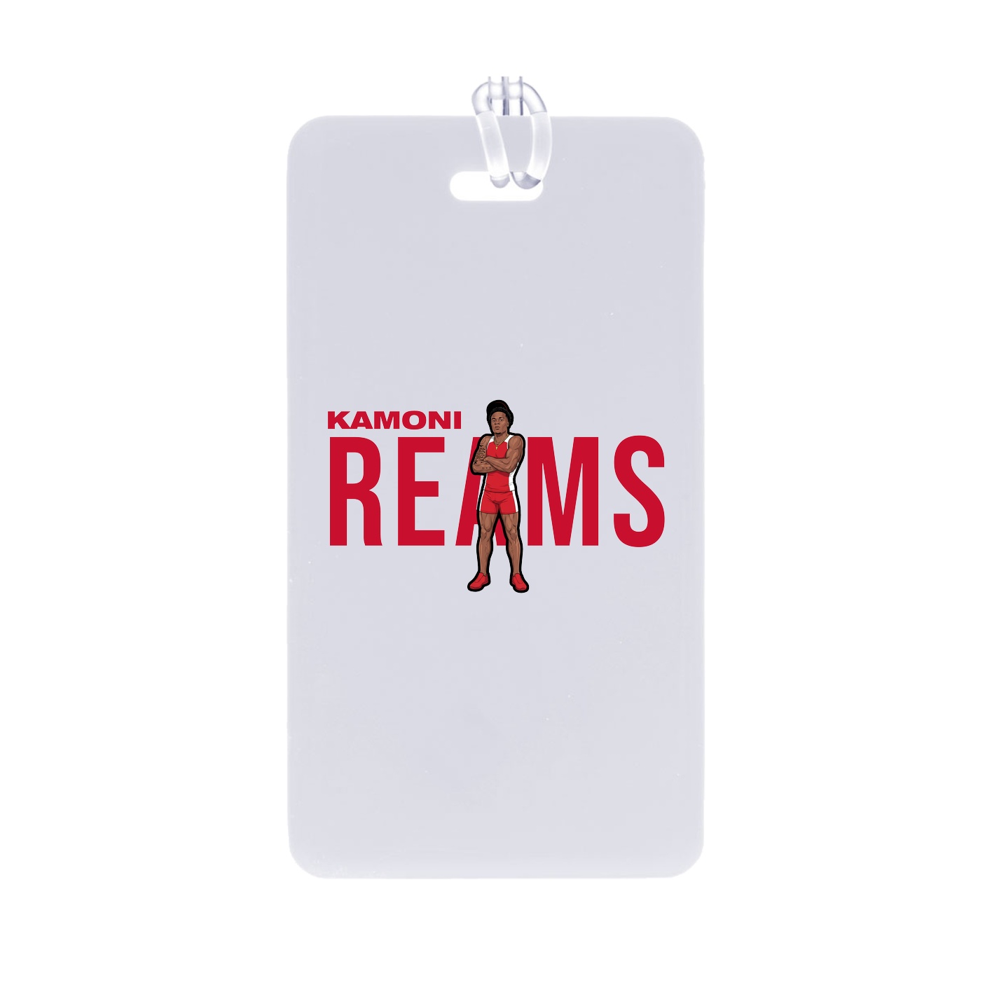 Bag Tag — Player Name in Classic