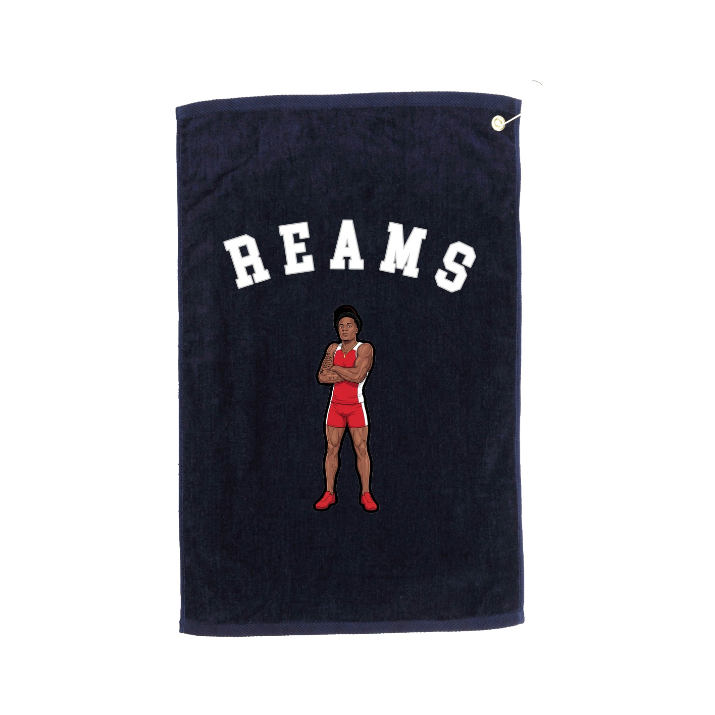 Golf Towel — Shirsey Arch in Navy