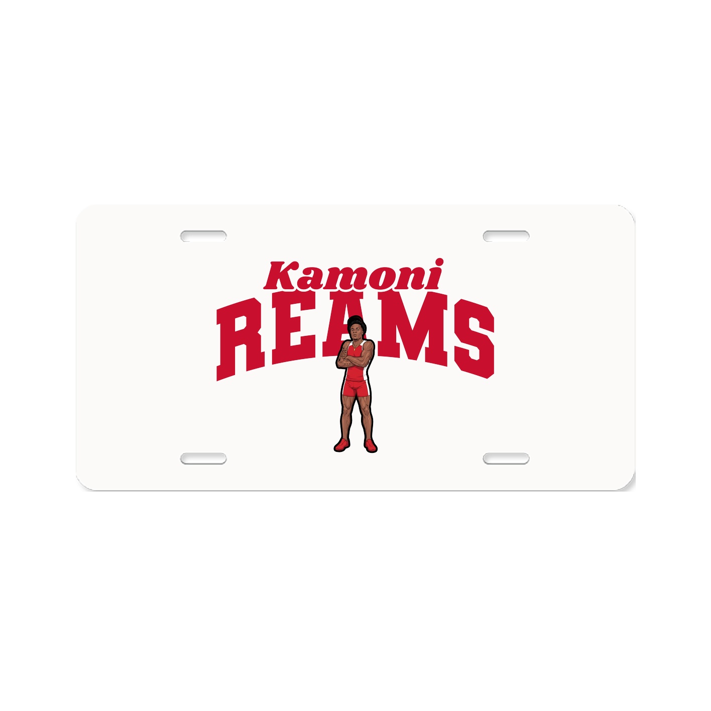 License Plate — Signature Arch in Classic