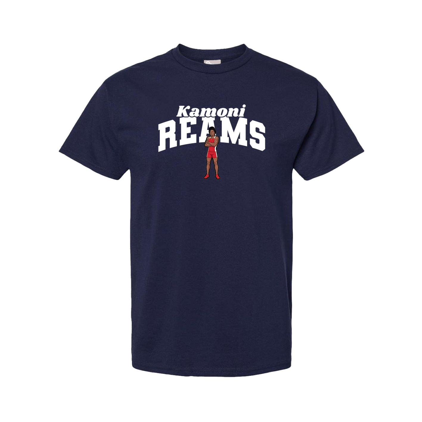 Youth Tee — Signature Arch in Navy