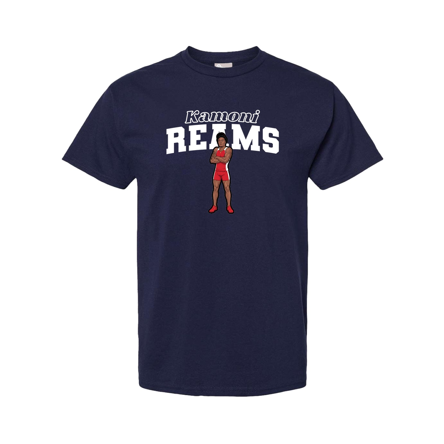 Tee — Name Arch in Navy