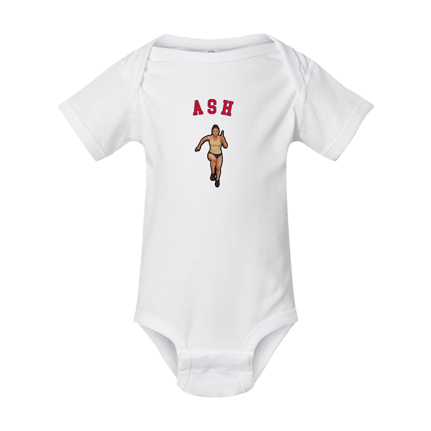 Baby Onesie — Shirsey Arch in White