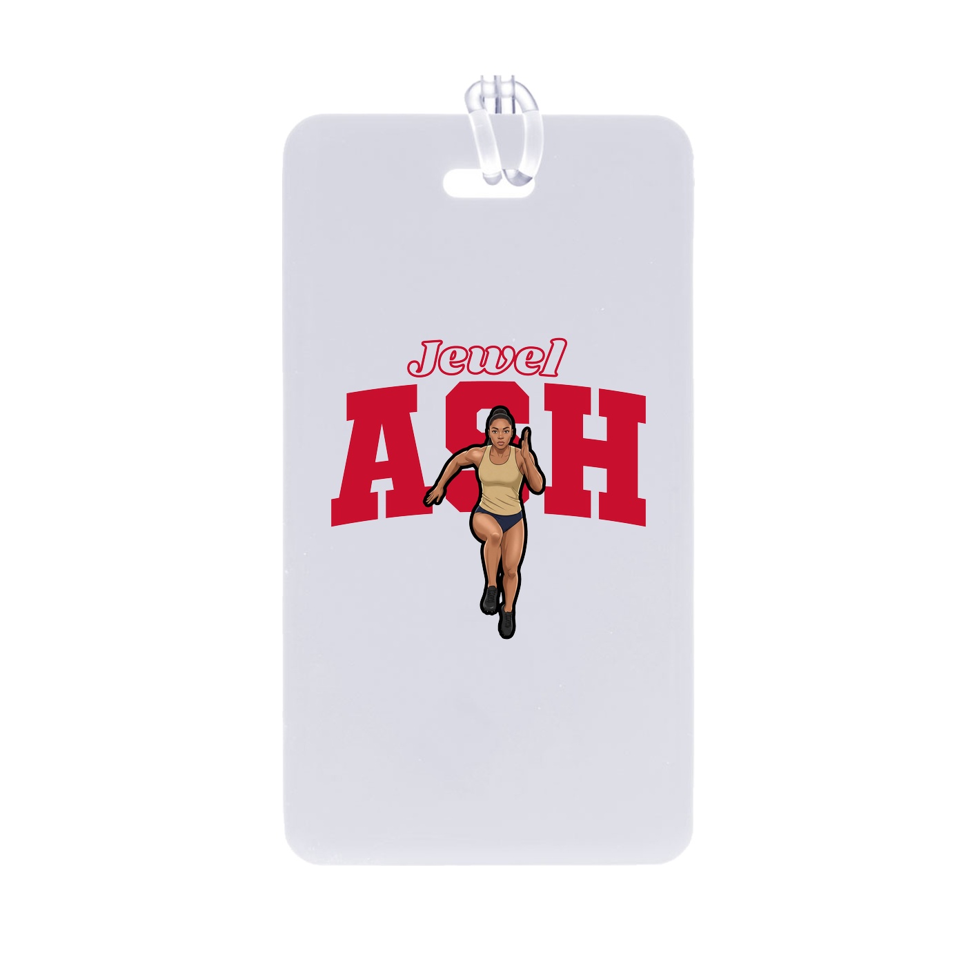 Bag Tag — Name Arch in Classic