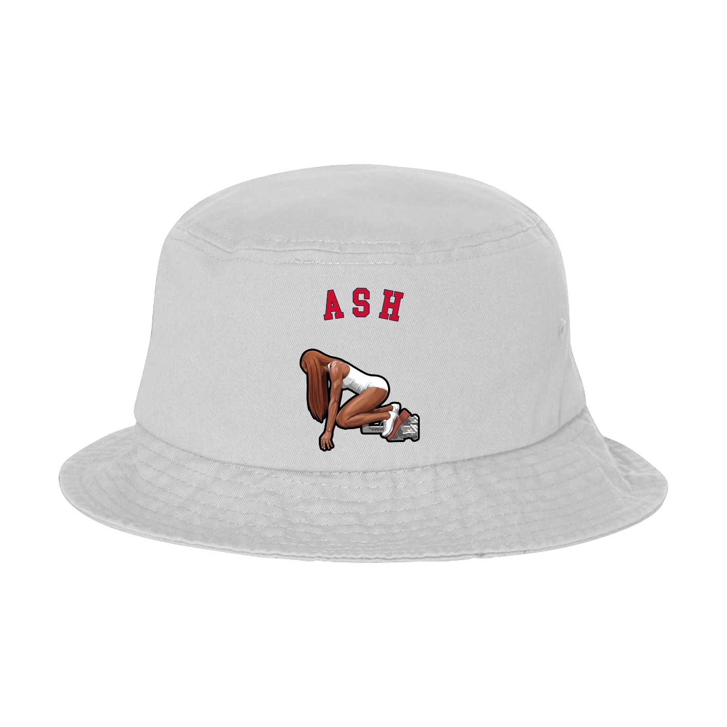 Bucket Cap — Shirsey Arch in White