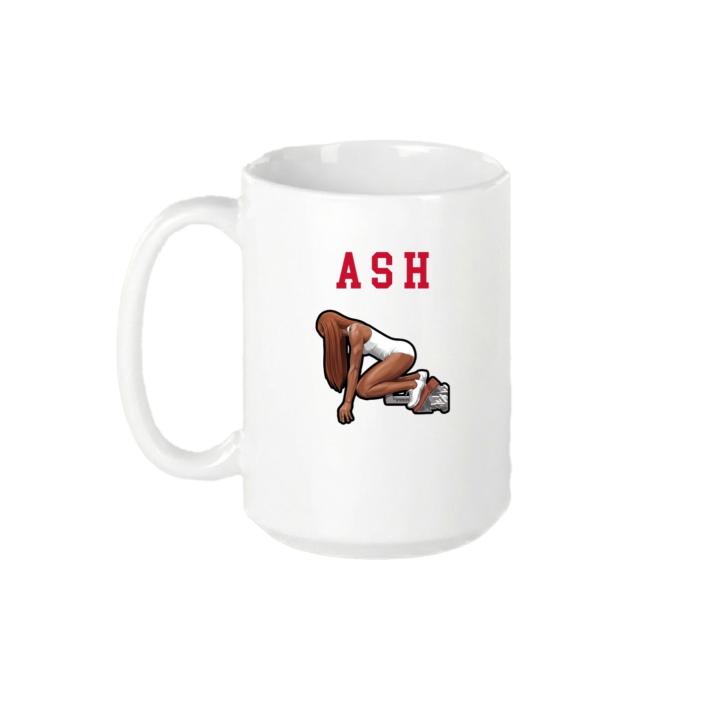 15oz Coffee Mug — Shirsey in White