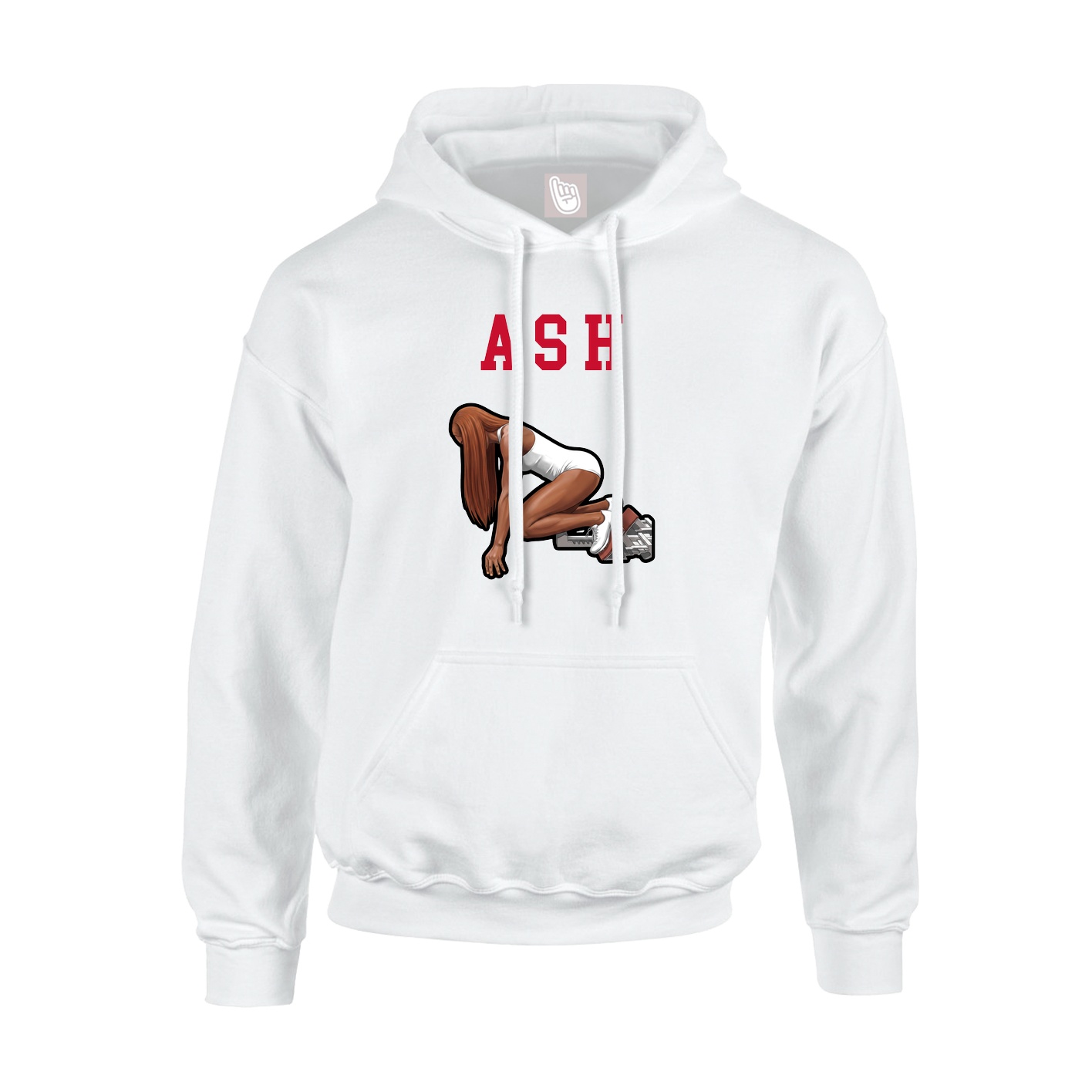 Youth Hoodie — Shirsey in White