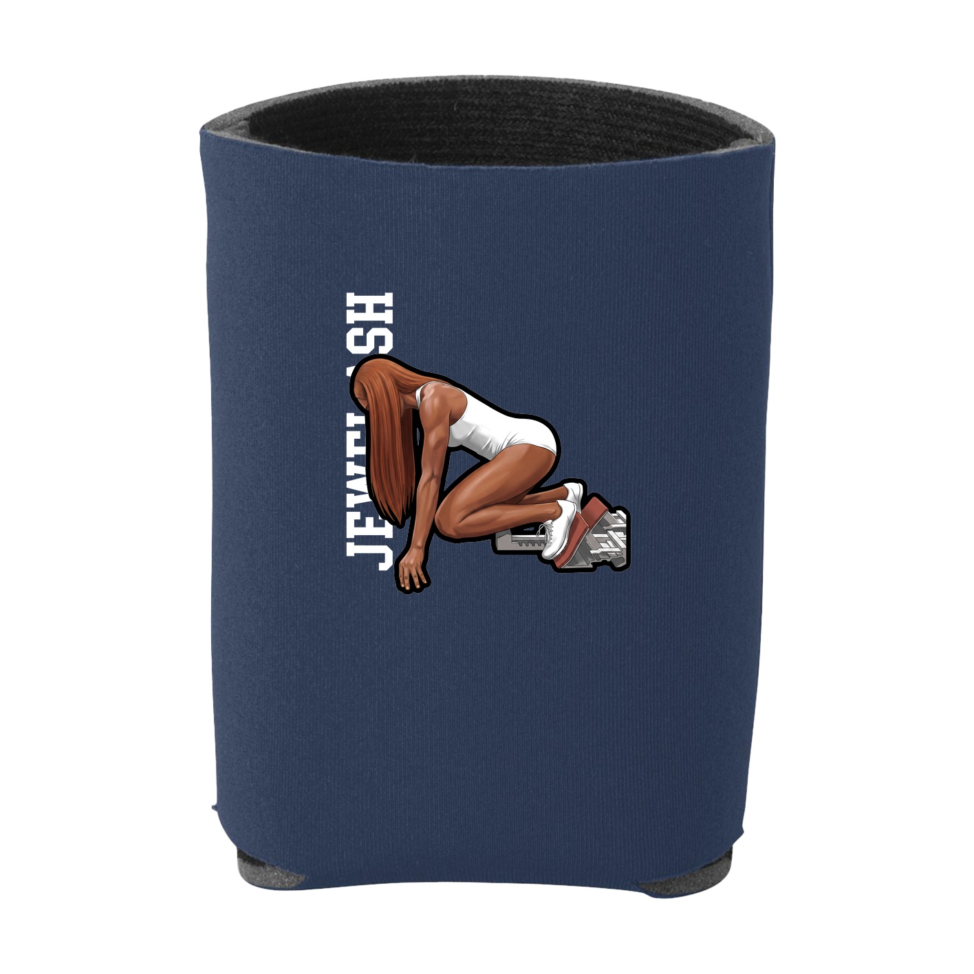 Can Holder — Name Vertical in Navy