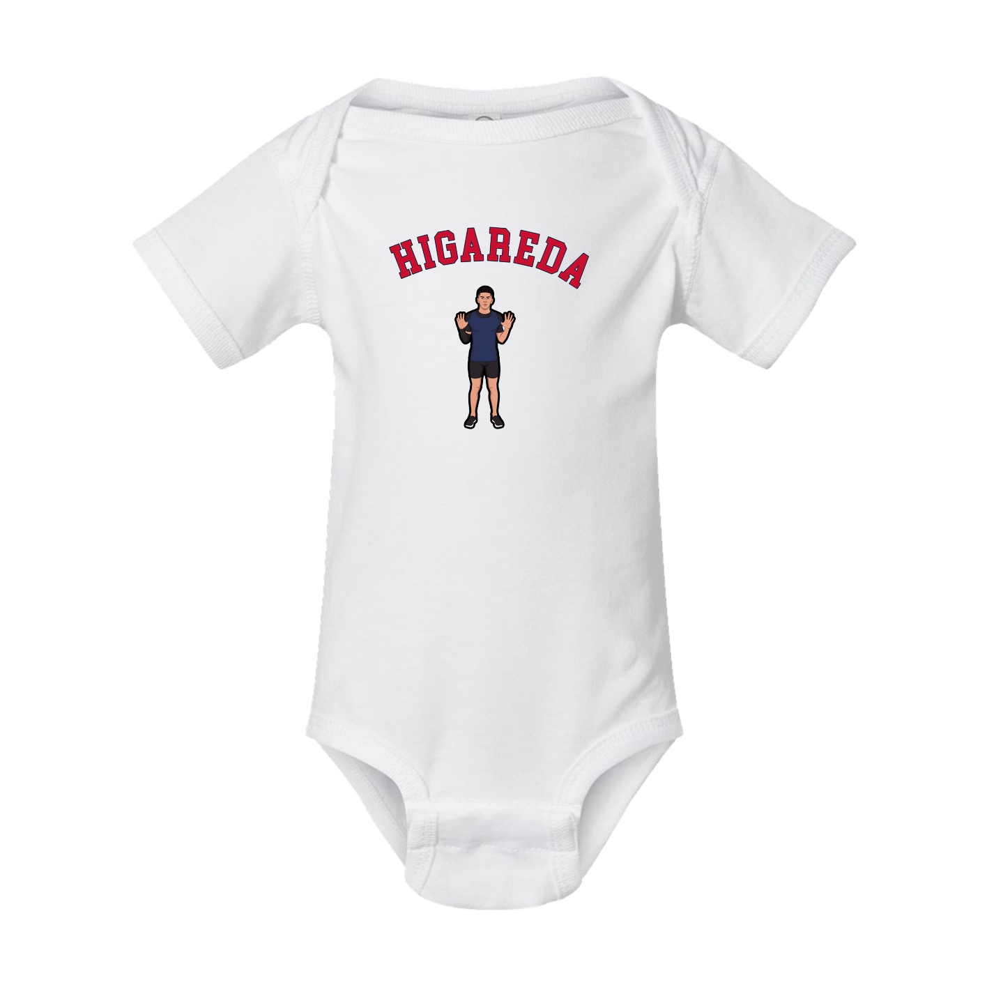 Baby Onesie — Shirsey Arch in White