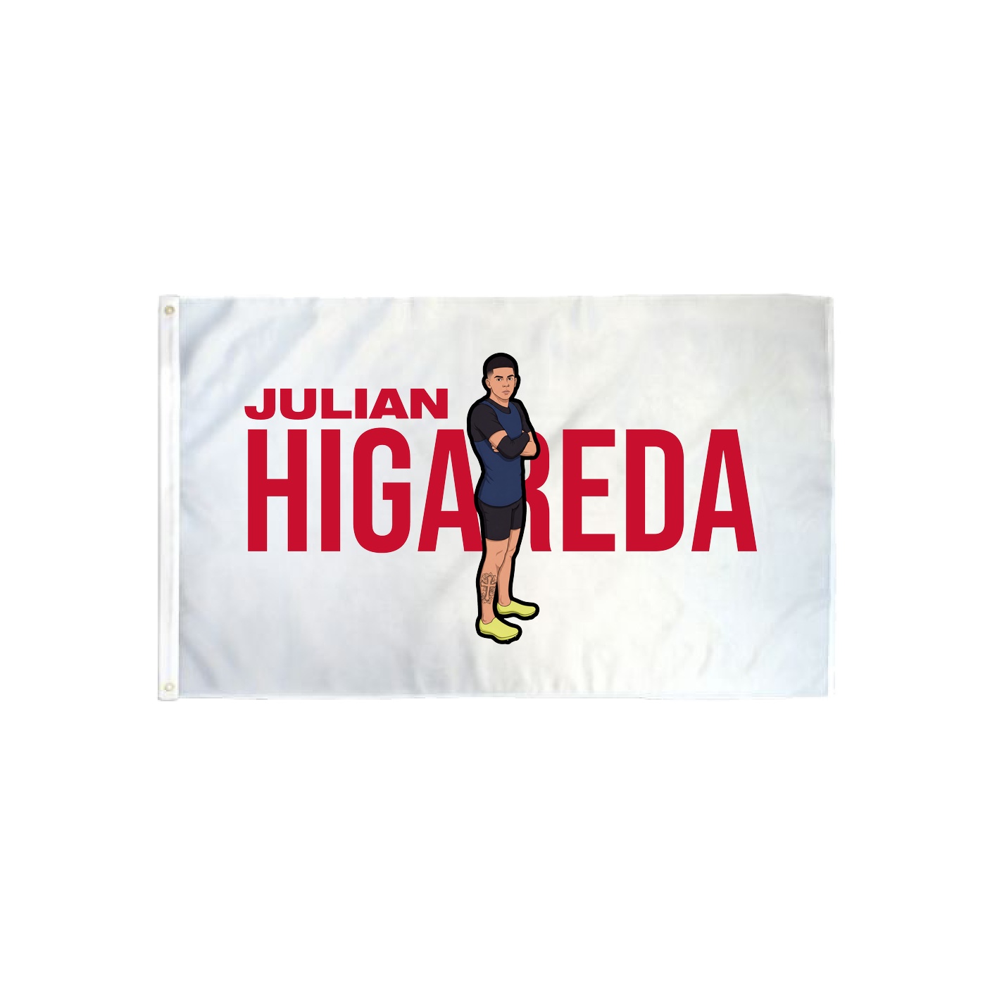 3x5 Flag — Player Name in Classic