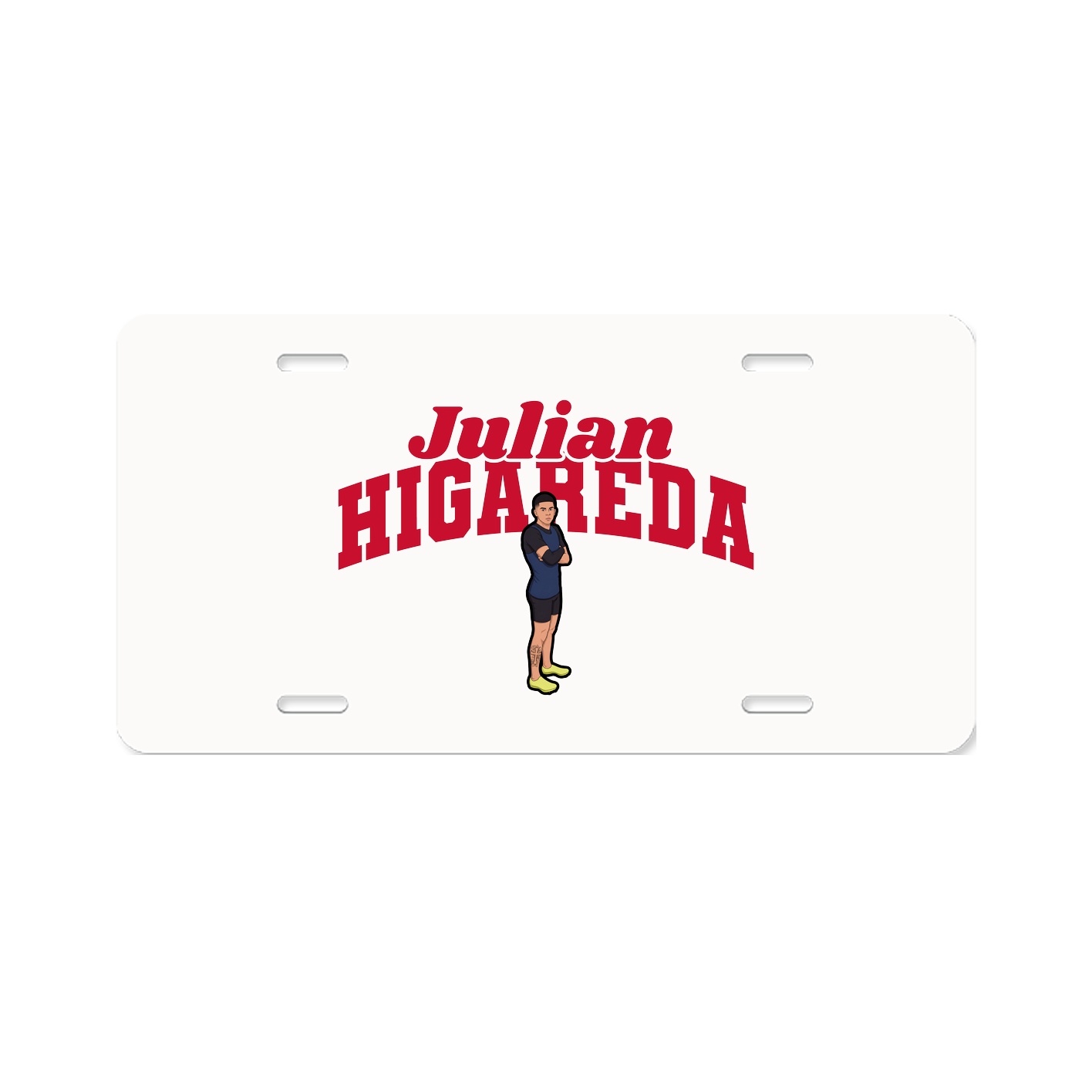 License Plate — Signature Arch in Classic