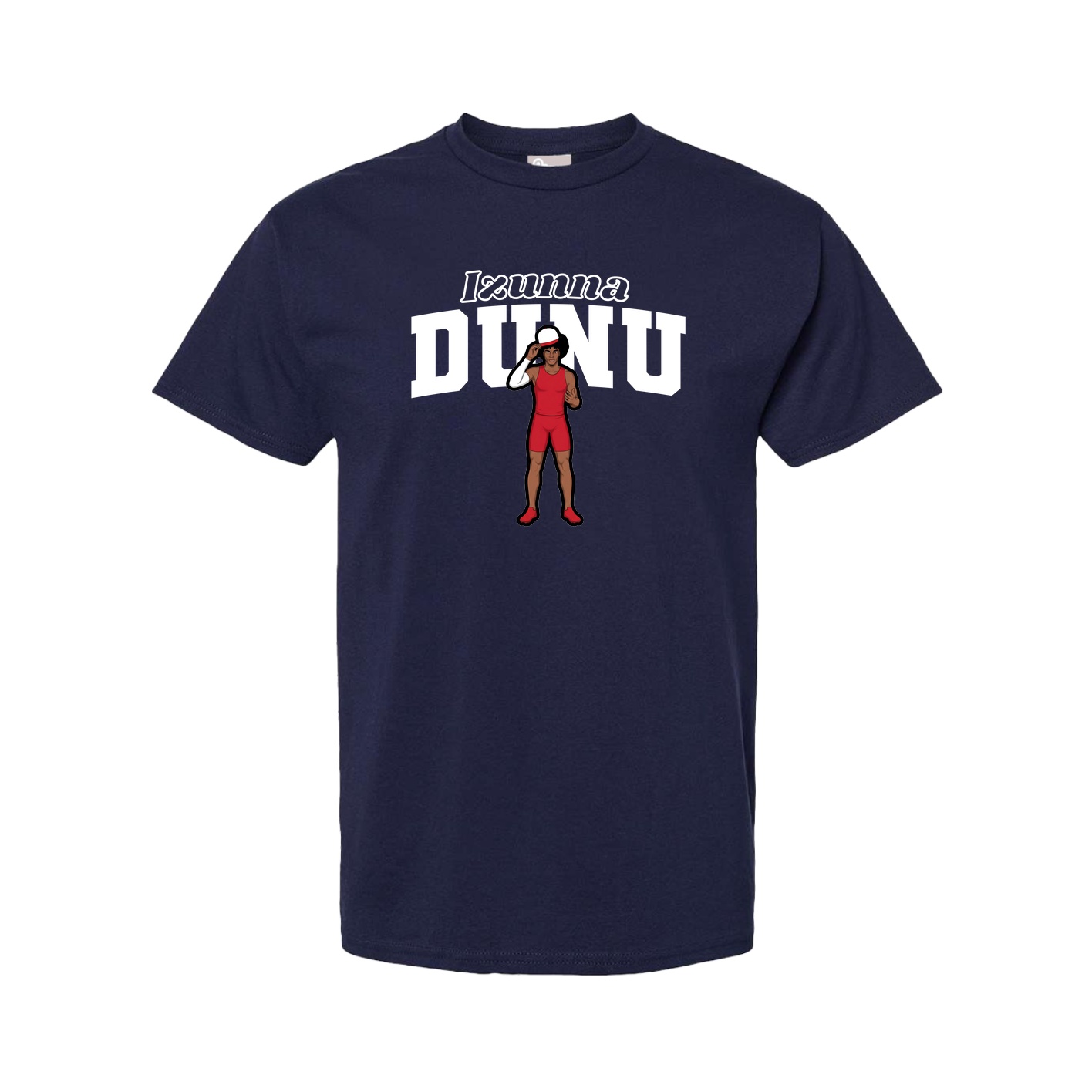 Youth Tee — Name Arch in Navy
