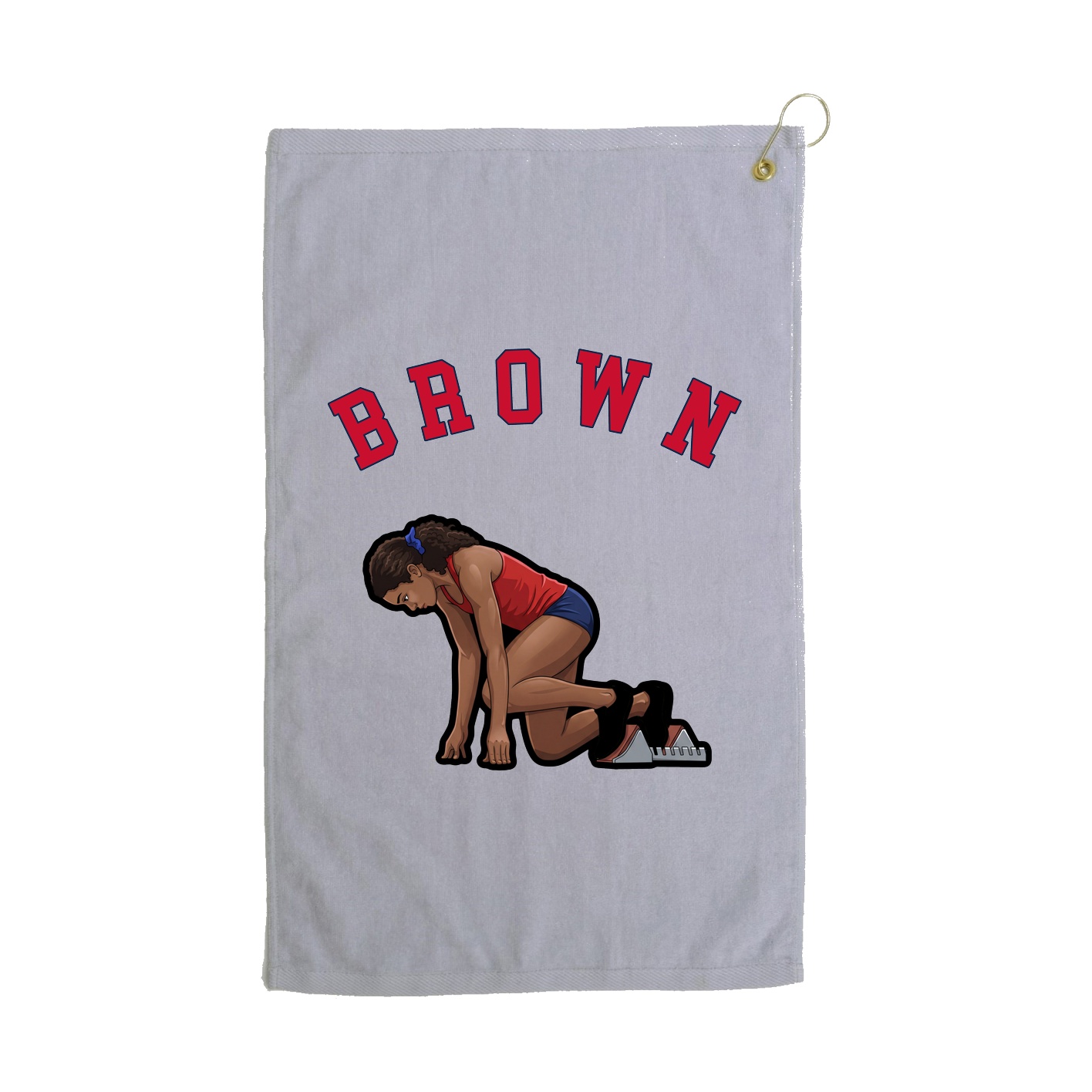 Golf Towel — Shirsey Arch in Grey