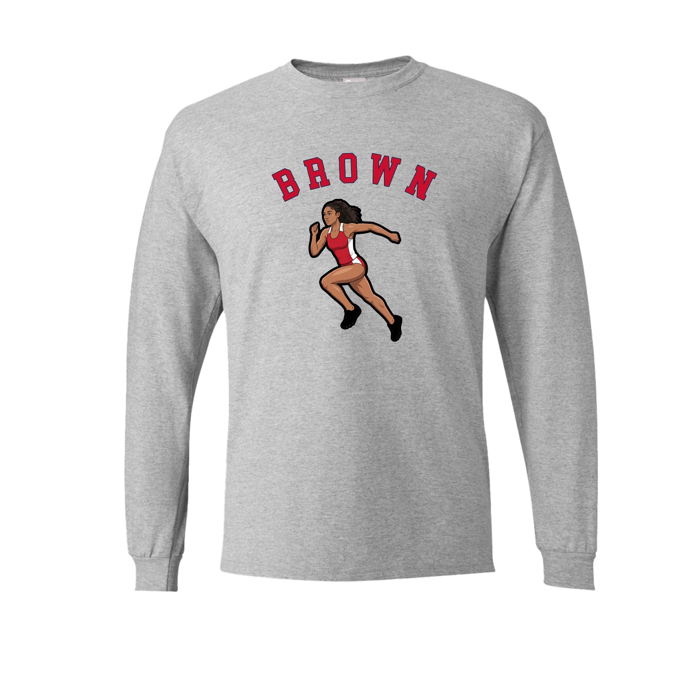 Long Sleeve Tee — Shirsey Arch in Grey