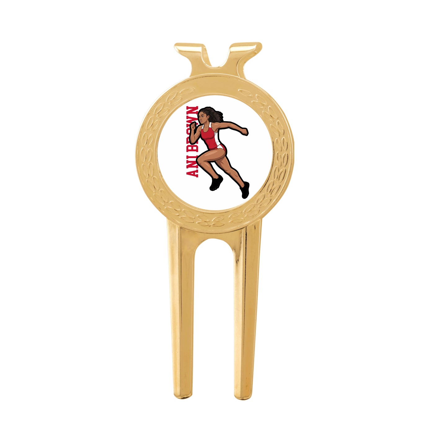 Divot Tool with Ball Marker — Name Vertical in Classic