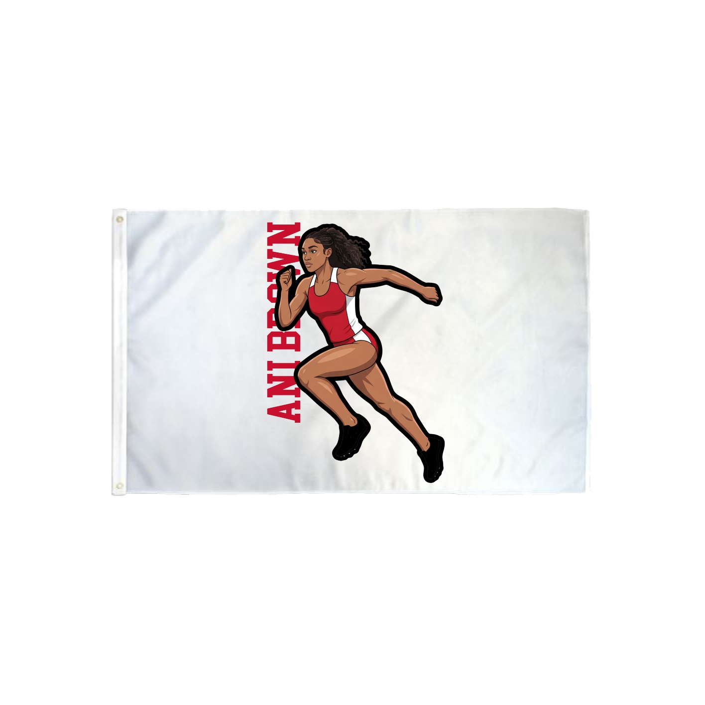 3x5 Flag — Name Vertical in Classic