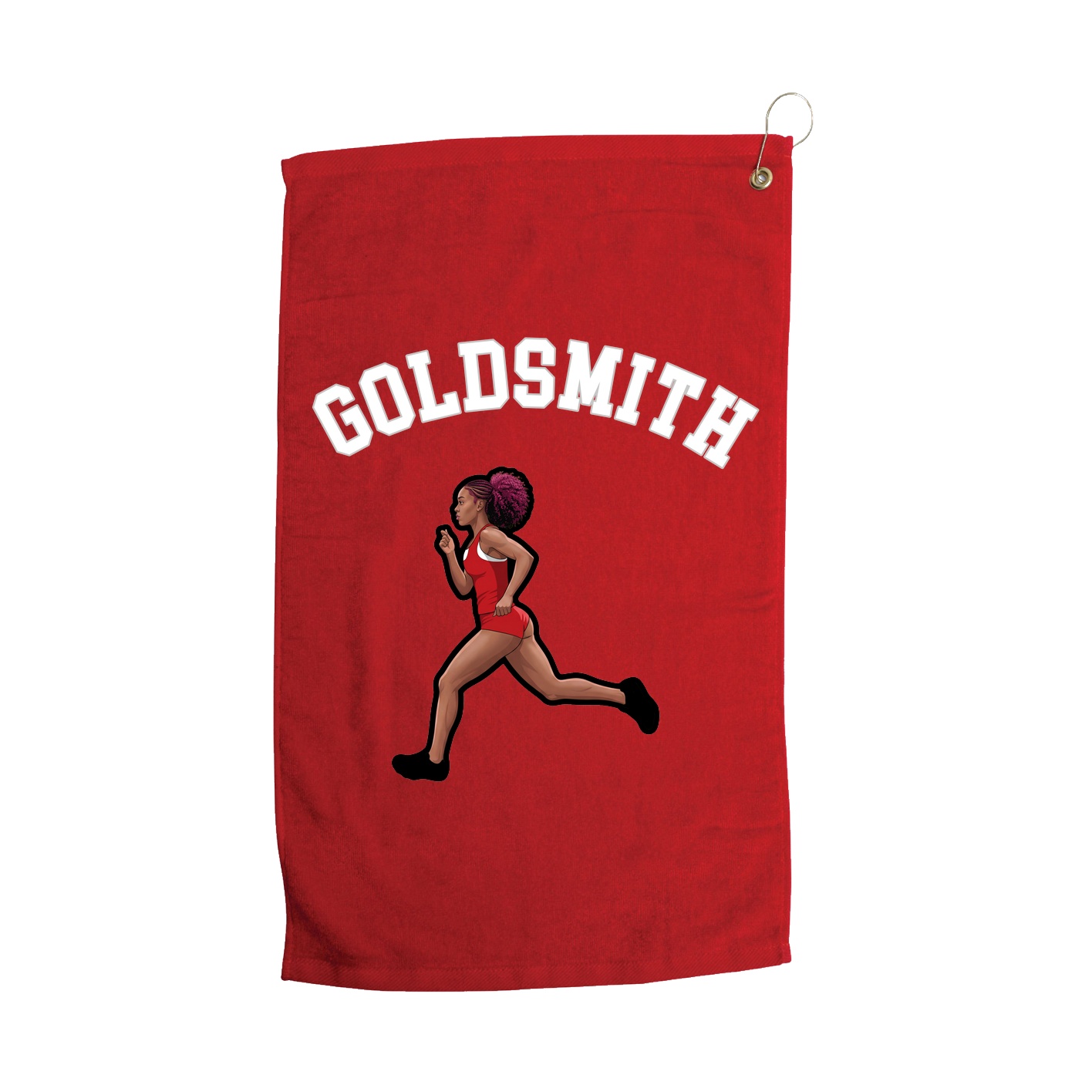Golf Towel — Shirsey Arch in Red