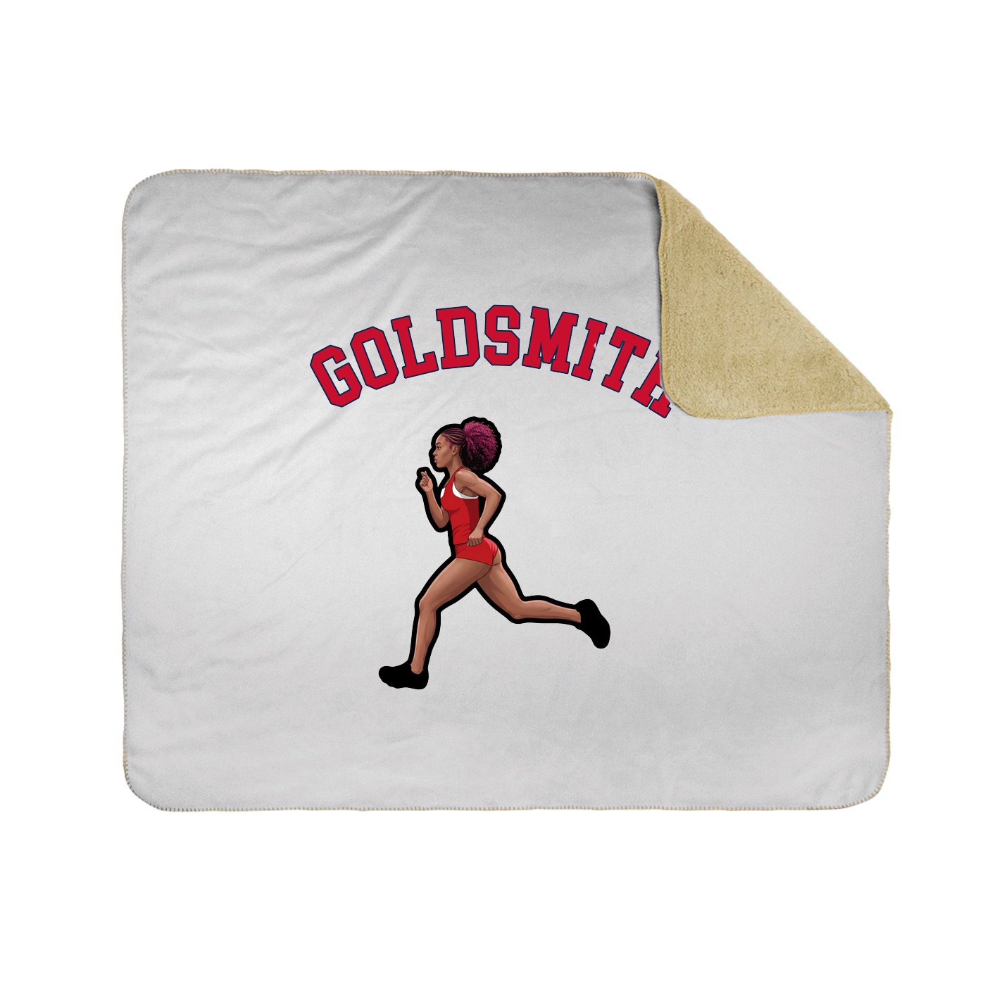 Throw Blanket — Shirsey Arch in White