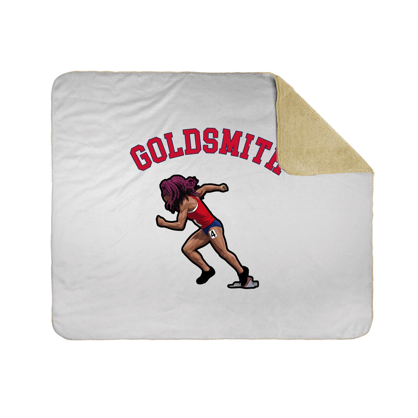 Throw Blanket — Shirsey Arch in White