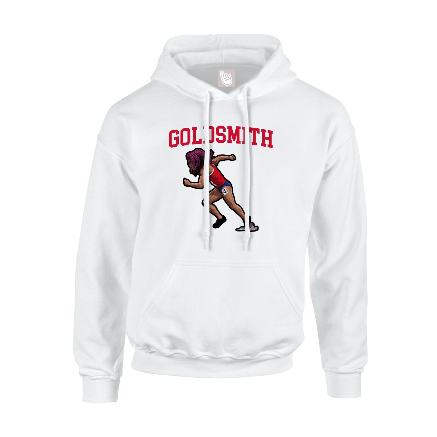 Youth Hoodie — Shirsey in White