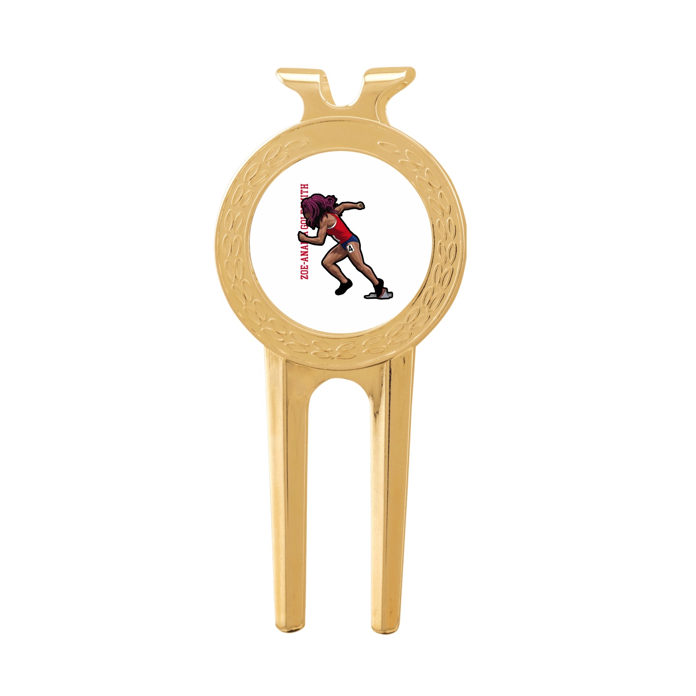 Divot Tool with Ball Marker — Name Vertical in Classic