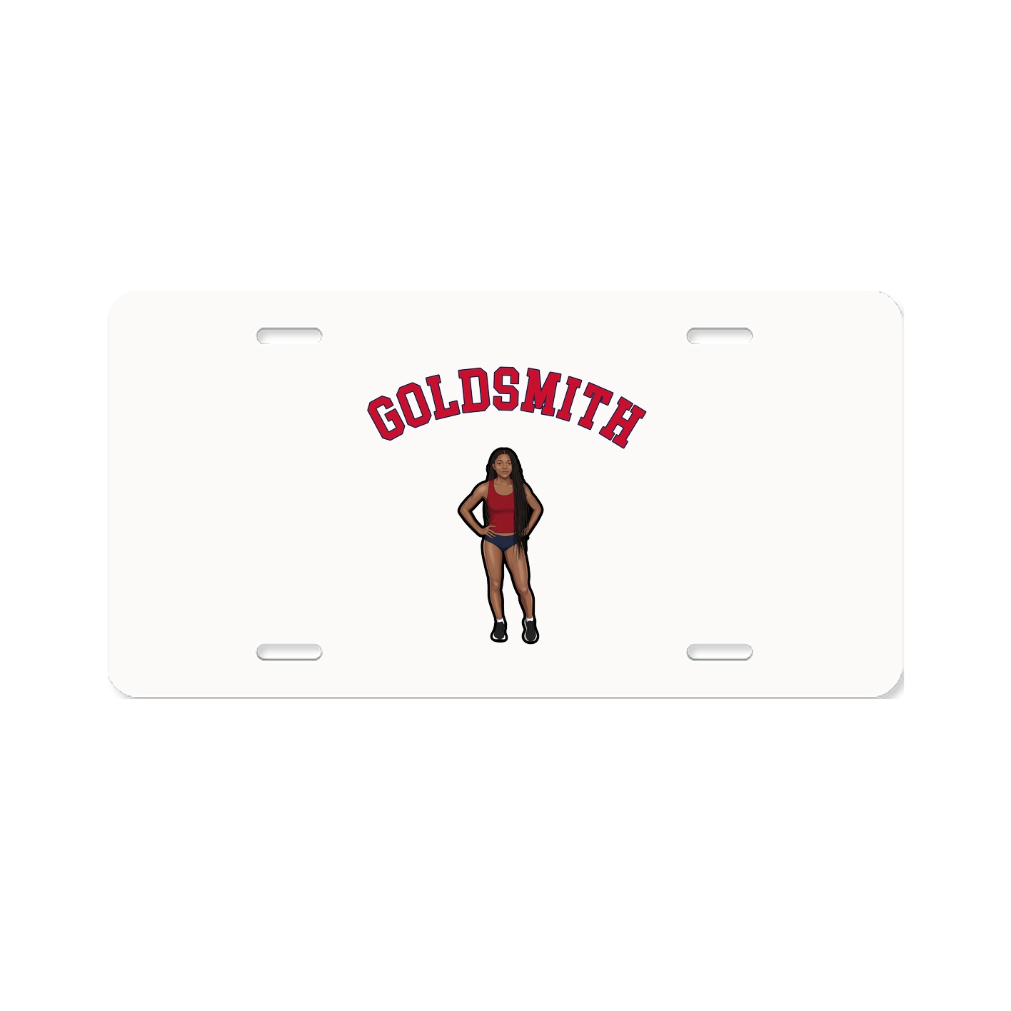 License Plate — Shirsey Arch in Classic