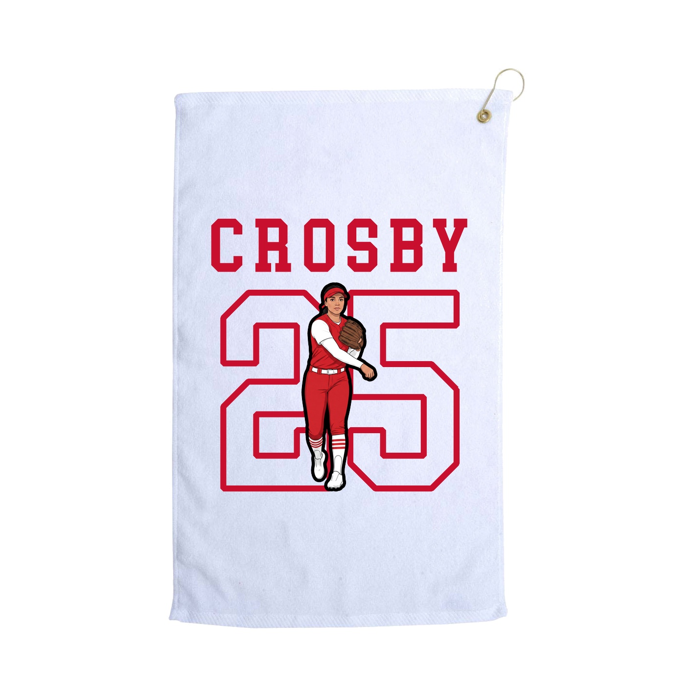 Golf Towel — Shirsey in White
