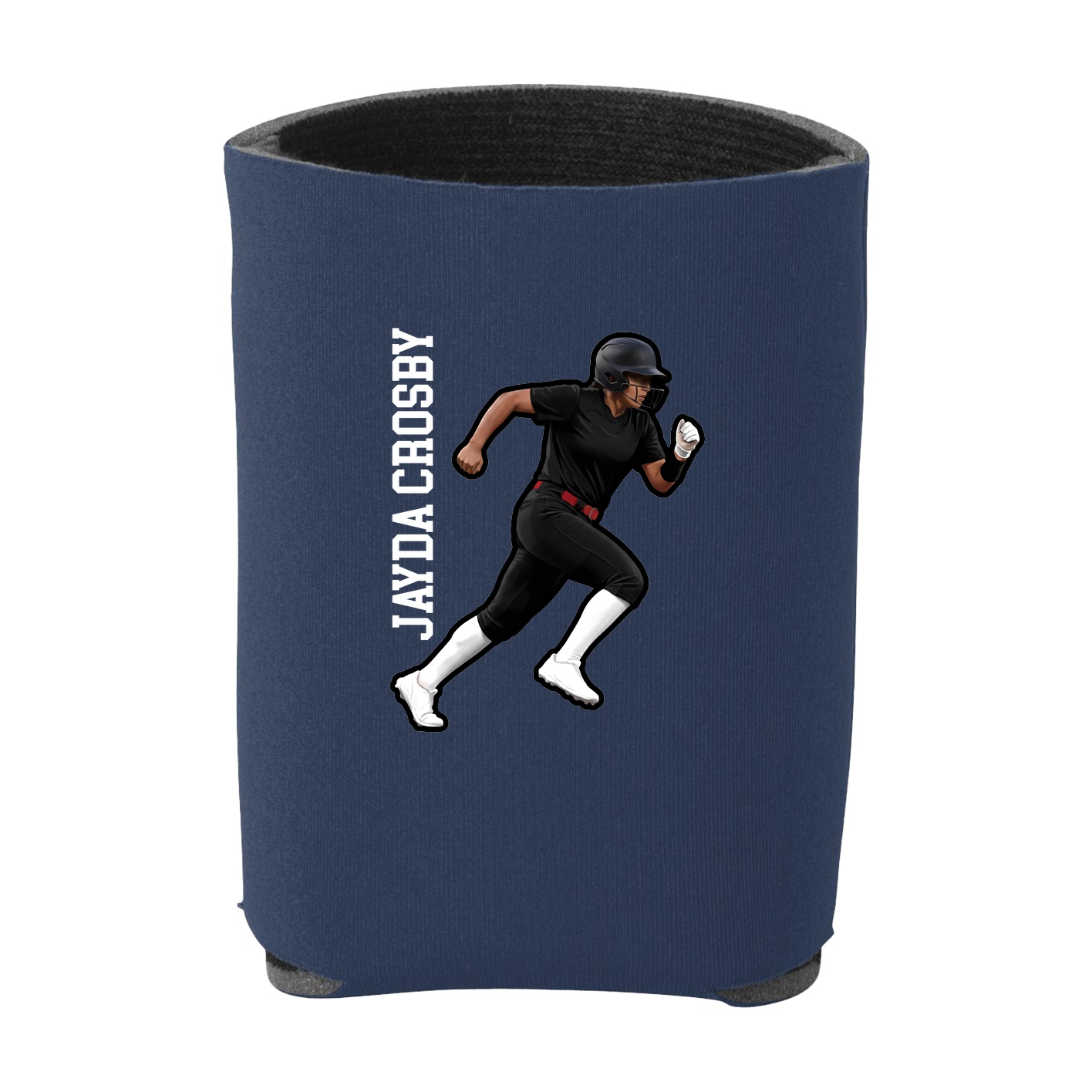 Can Holder — Name Vertical in Navy