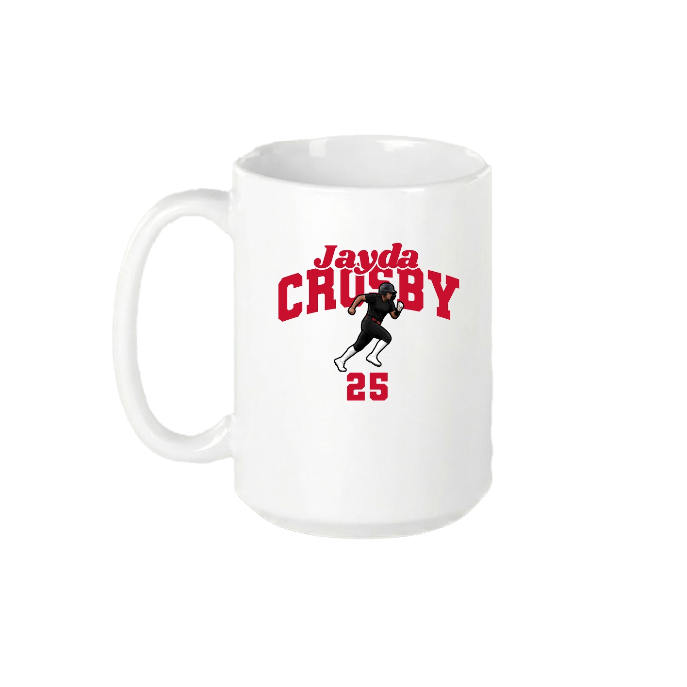 15oz Coffee Mug — Signature Arch in White