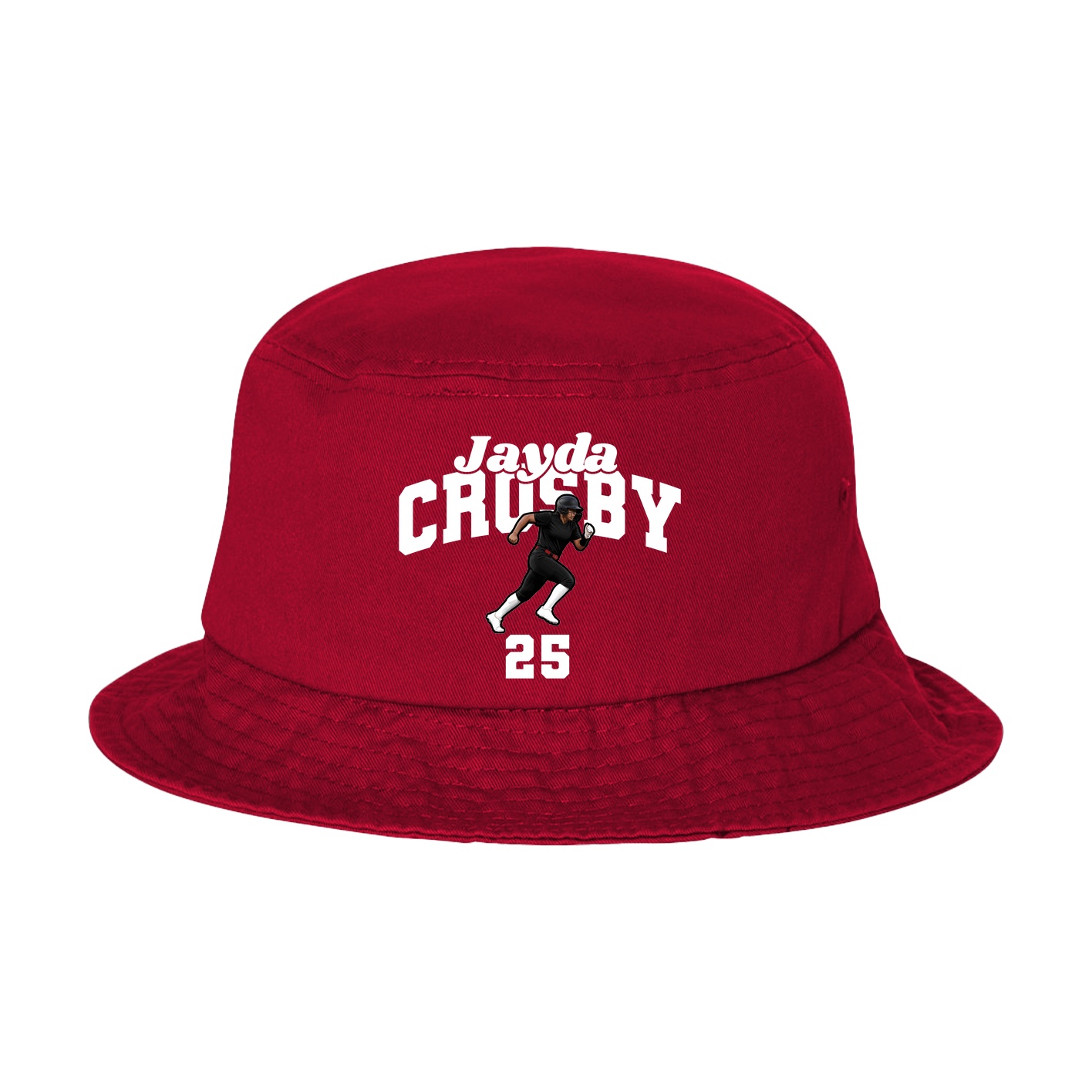 Bucket Cap — Signature Arch in Red