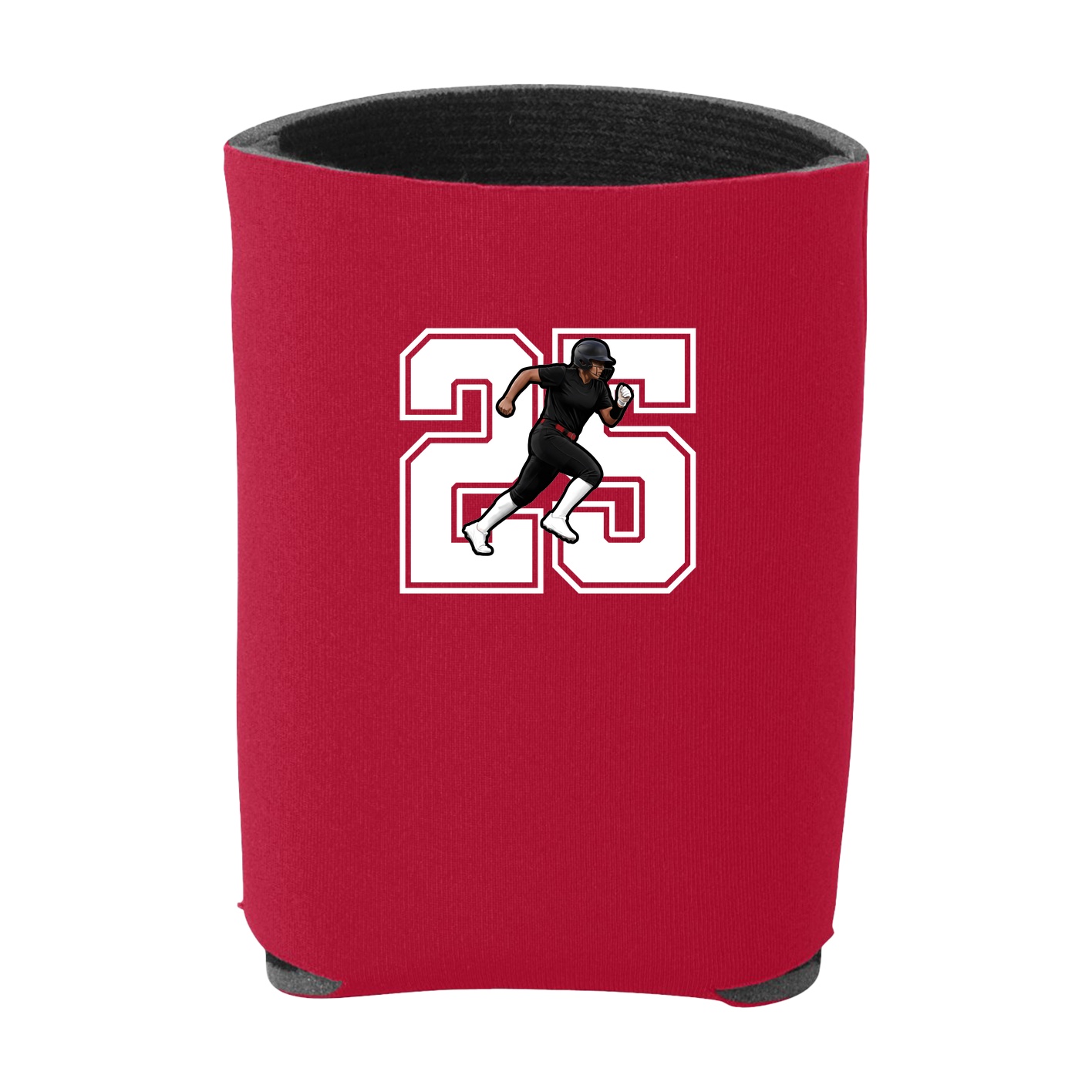 Can Holder — Number in Red