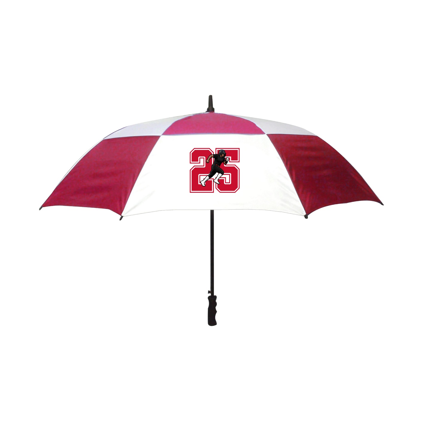 Golf Umbrella — Number in Red