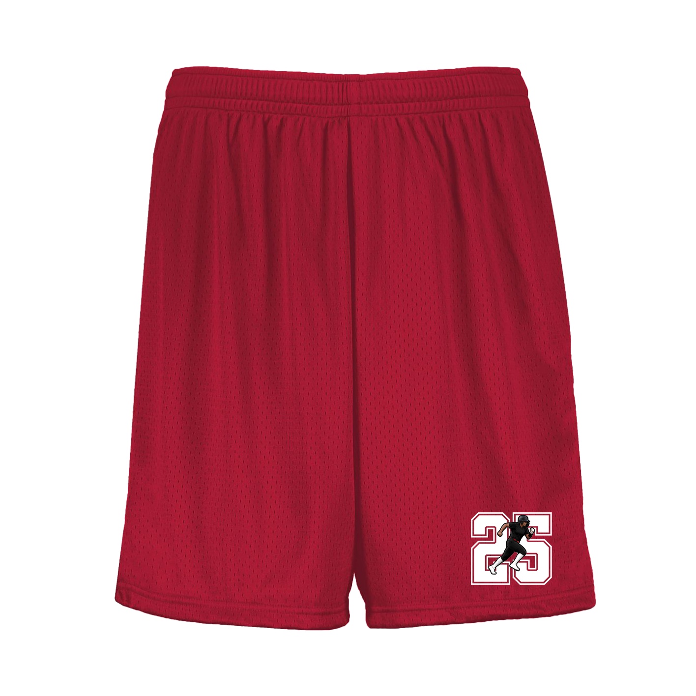 Shorts — Number in Red