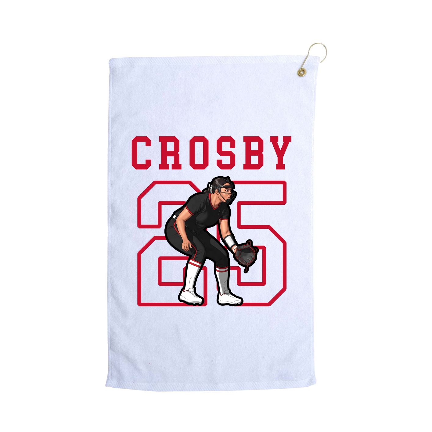 Golf Towel — Shirsey in White