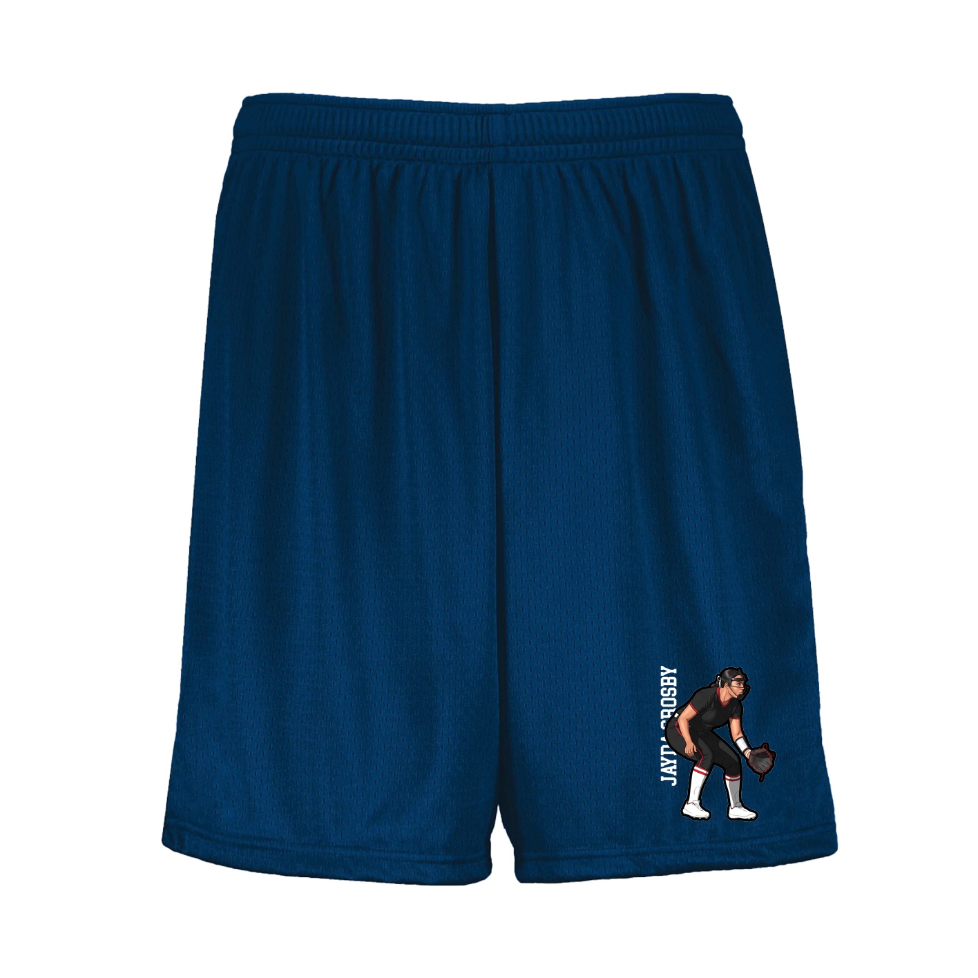 Shorts — Name Vertical in Navy