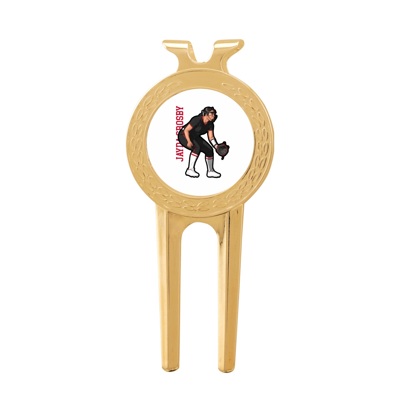 Divot Tool with Ball Marker — Name Vertical in Classic