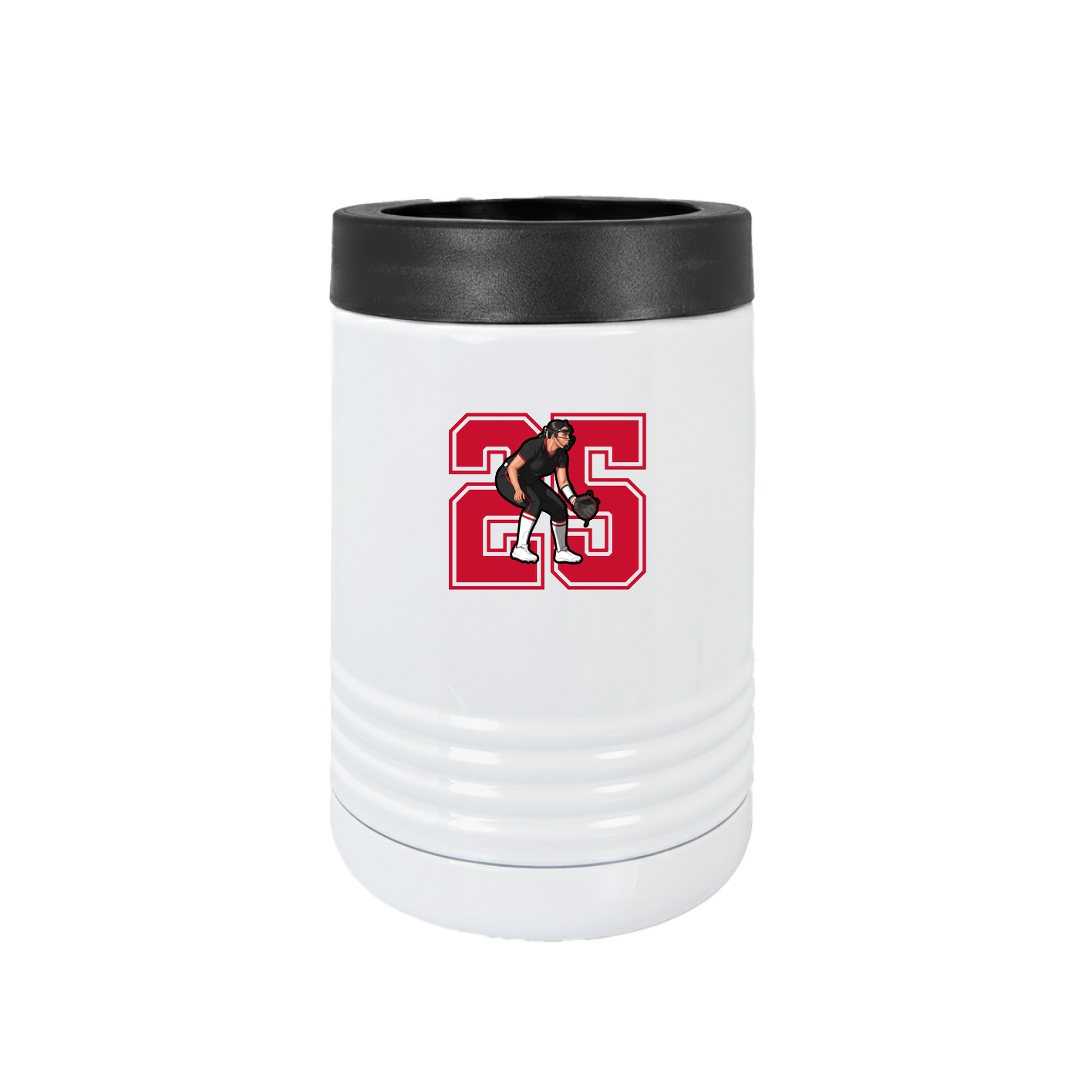 Beverage Holder — Number in White