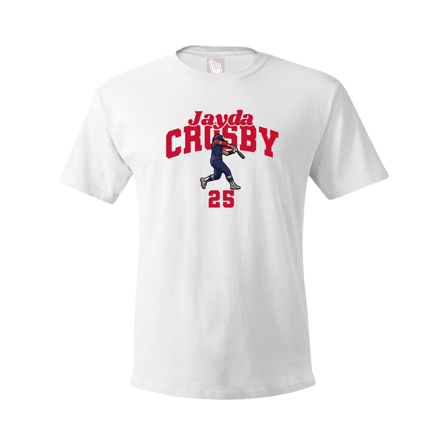 Youth Tee — Signature Arch in White